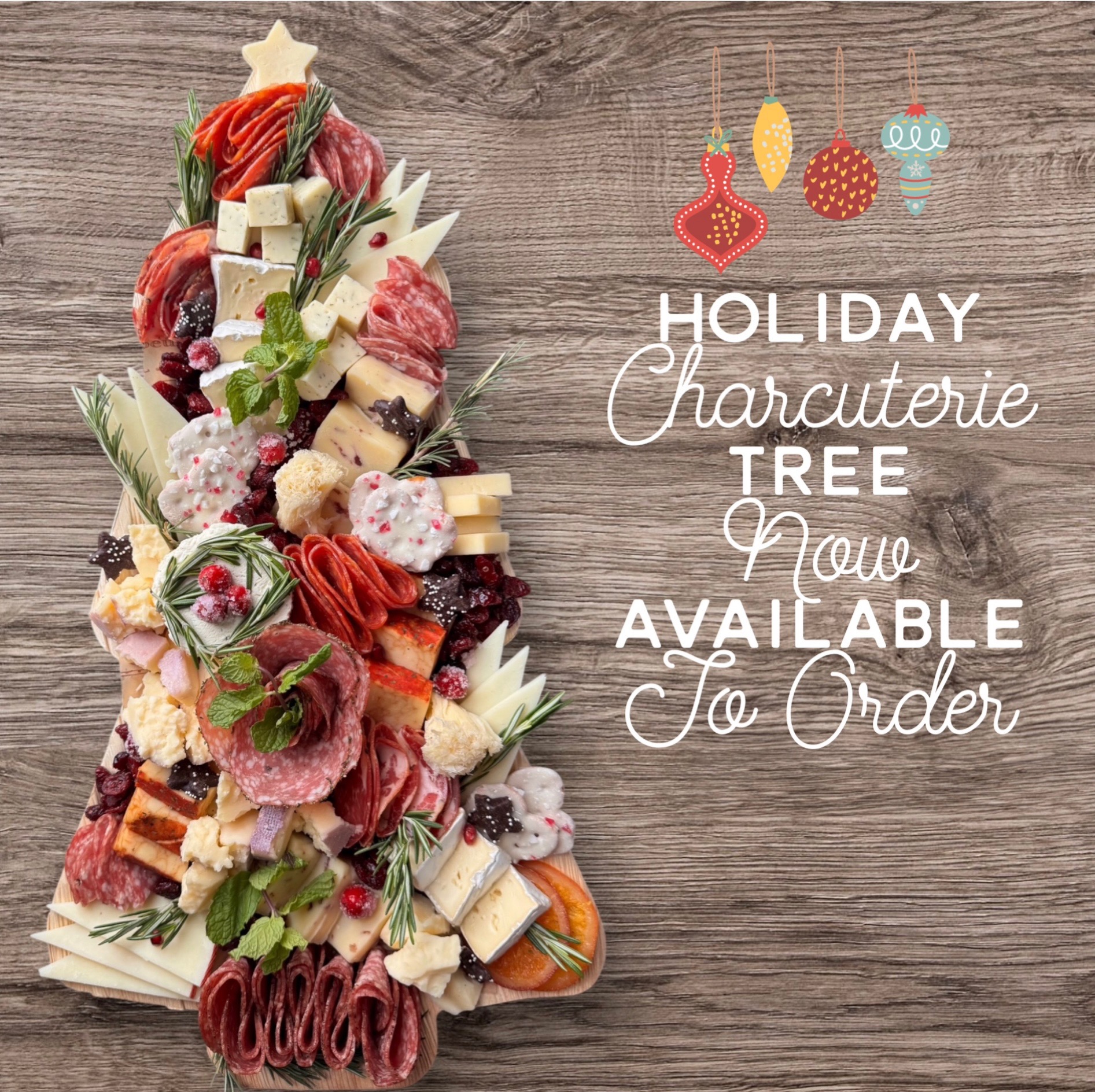 Christmas Tree Charcuterie Board, Now Available